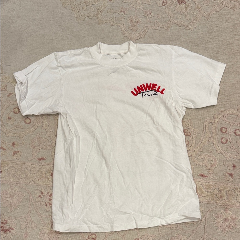 Unwell tour t shirt